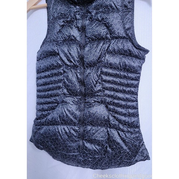 Lululemon 2 Fluffin Awesome Goose Down Vest  Women's size 2 Freckle Flower - Picture 3 of 10